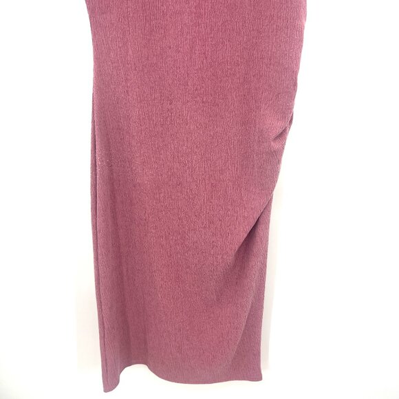 Primark Mauve Pink Midi Dress Women's Medium - Picture 8 of 9